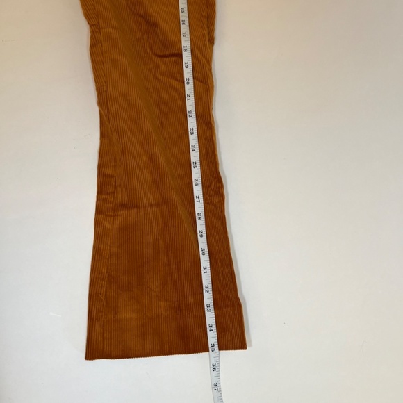 J Crew Orange Tarnish Corduroy Pants Size 00 - Picture 9 of 10